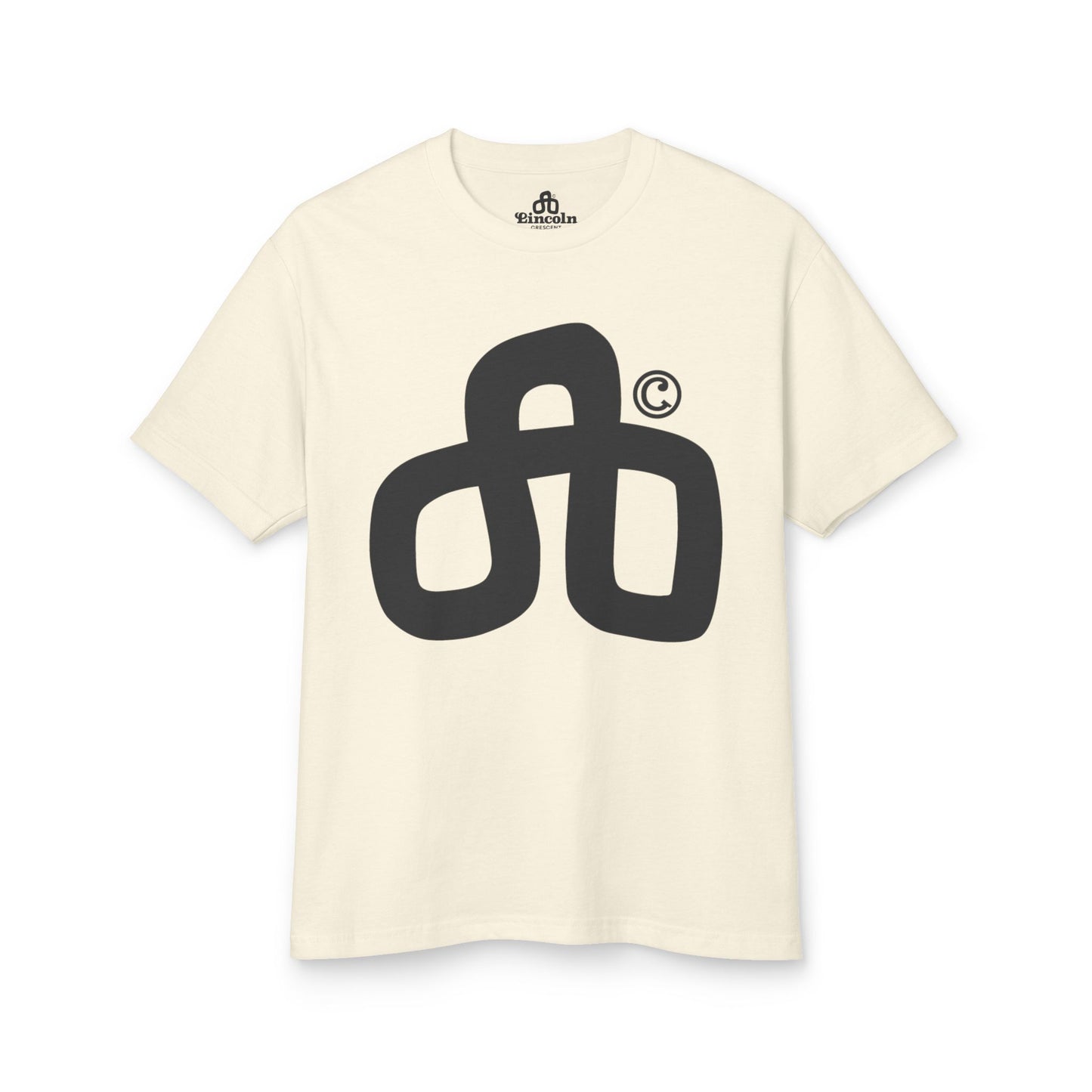 Lincoln Crescent Graphic Unisex Tee - Heavyweight Cotton